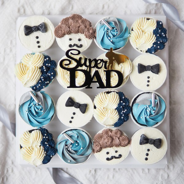 SuperDad Bites | Cupcake for Father